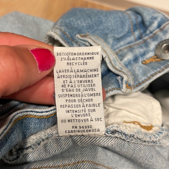 Jonathan Simkhai The River Straight Denim Jeans size 27 - Picture 11 of 11